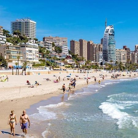 Apartamento Alma Con Terreno Privado Y Parking Compartido - A 800M De Playa Poniente بينايدورم المظهر الخارجي الصورة