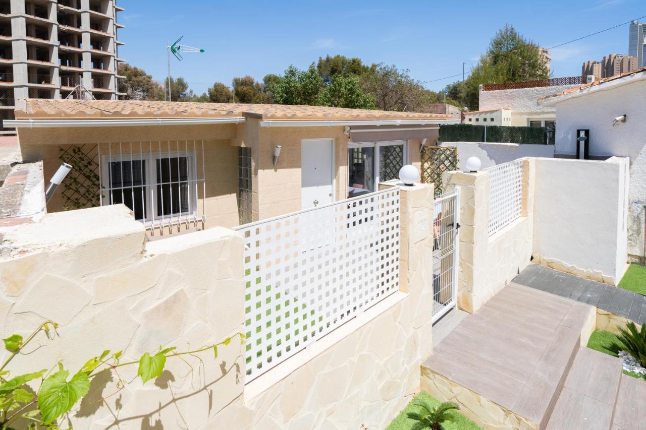 Apartamento Alma Con Terreno Privado Y Parking Compartido - A 800M De Playa Poniente بينايدورم المظهر الخارجي الصورة