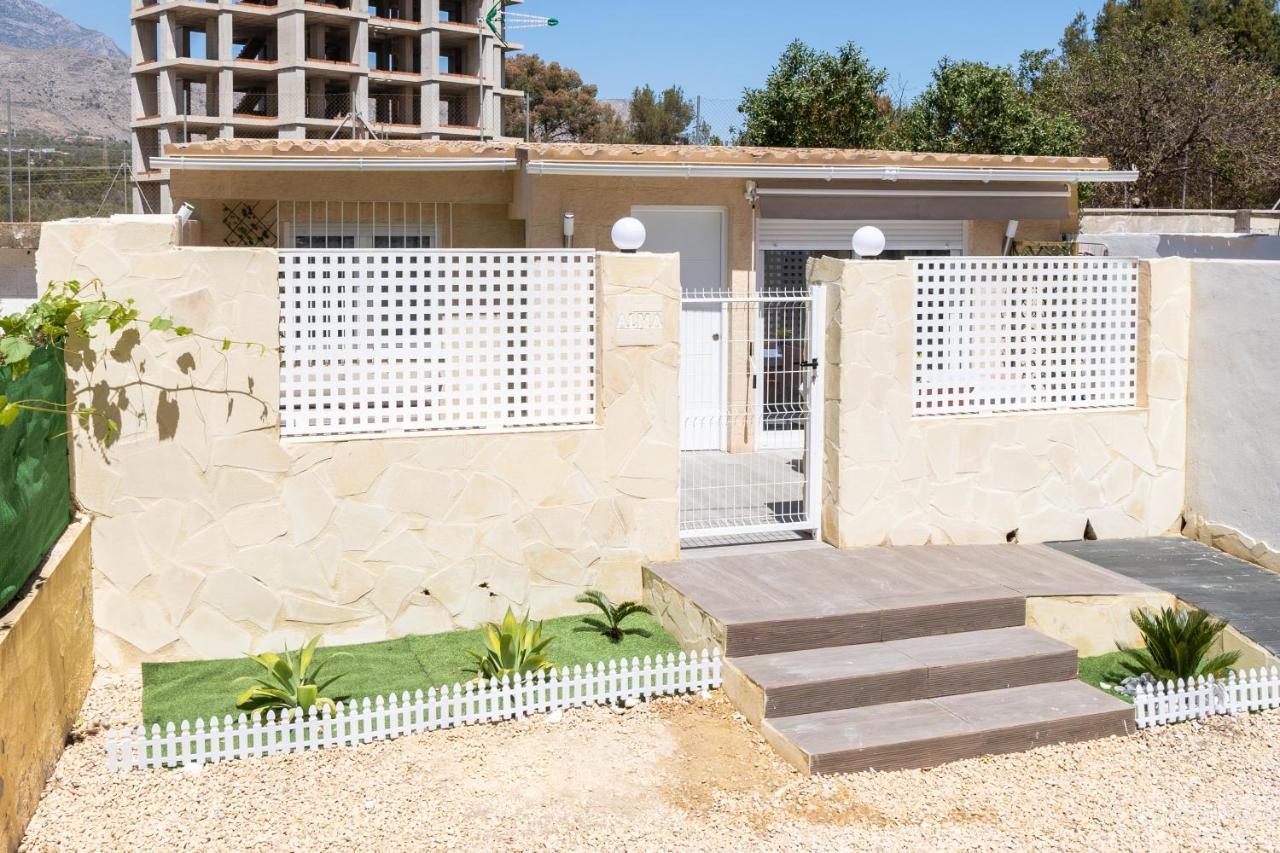 Apartamento Alma Con Terreno Privado Y Parking Compartido - A 800M De Playa Poniente بينايدورم المظهر الخارجي الصورة